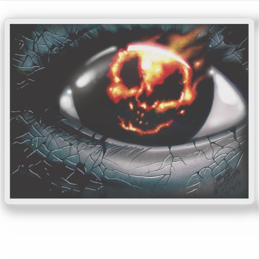 「火災ビジョン」 シール (正面)