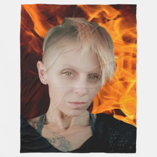 火災フリースブランケット フリースブランケット