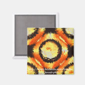 火災リングや輪磁石 マグネット (正面/裏面)