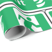 火災出口標識 ラッピングペーパー (ロールコーナー)