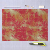 火災抽象芸術 薄葉紙 (クラフト)