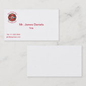 火災救助十字架 名刺 (正面/裏面)