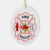 火災救助 セラミックオーナメント (右)