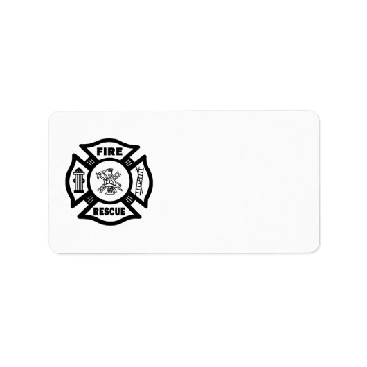 火災救助 ラベル (正面)