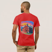 火災救助 Tシャツ (裏面フル)