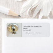 「火災散水」差出人住所ラベル ラベル (インサイチュ)