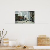 火災来第3次通り1906年地震 ポスター (キッチン)