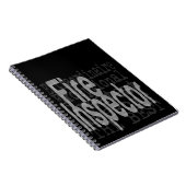 火災検査官 ノートブック (右側)