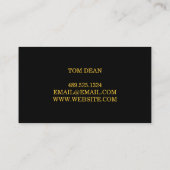 火災氷暖房空調事業 名刺 (裏面)