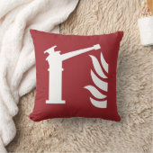 火災監視安全標識 クッション (ブランケット)