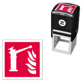 火災監視安全標識 セルフインキングスタンプ (インサイチュ)