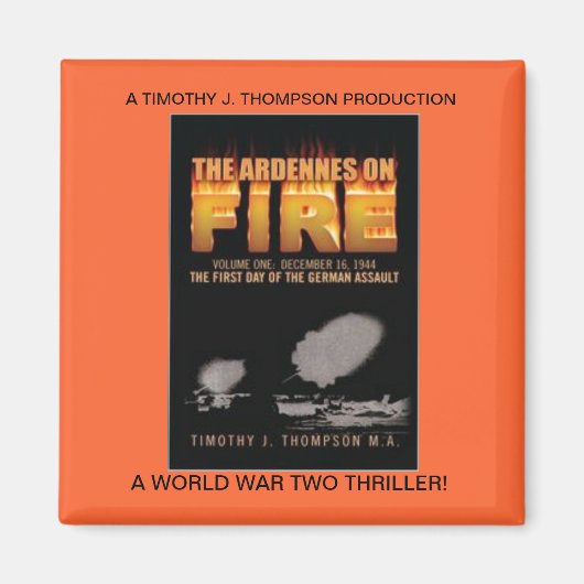 火災磁石上のアーデンヌ マグネット (正面)