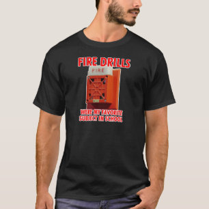 火災訓練 Tシャツ