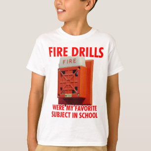火災訓練 Tシャツ