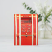 火災警報器 ポストカード (スタンド正面)