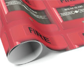 火災警報 ラッピングペーパー (ロールコーナー)