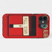 火災警報 Case-Mate iPhoneケース (裏面(横))