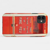 火災警報 Case-Mate iPhoneケース (裏面(横))