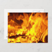 火災踊り ポストカード (正面/裏面)