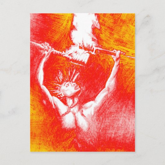 火災遊 ポストカード (正面)