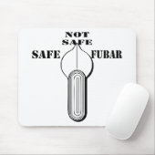 火災選択スイッチ安全不安全FUBAR マウスパッド (マウス)