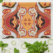 火災 キッチンタオル (折り畳み)