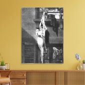 火災 キャンバスプリント (インサイチュ (リビング))