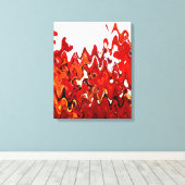 火災 キャンバスプリント (インサイチュ (ウッドフロア))