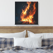 火災 キャンバスプリント (インサイチュ (寝室))