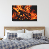 火災 キャンバスプリント (インサイチュ (寝室))