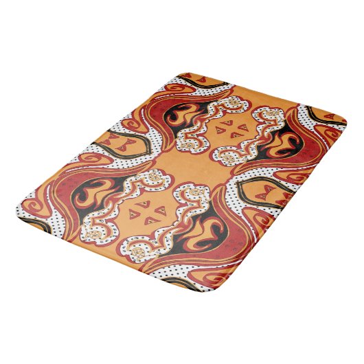 火災 バスマット (アングル)