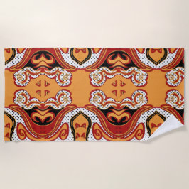 火災 ビーチタオル