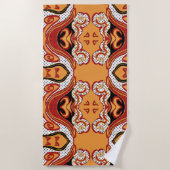 火災 ビーチタオル (正面)