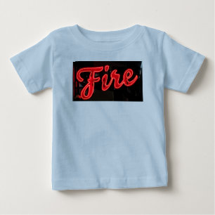 火災 ベビーTシャツ
