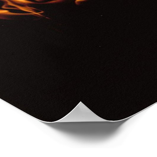 火災 ポスター (角)