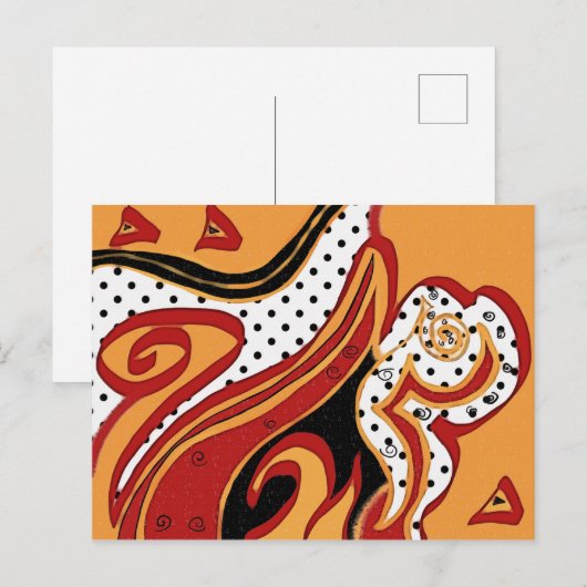 火災 ポストカード (正面/裏面)