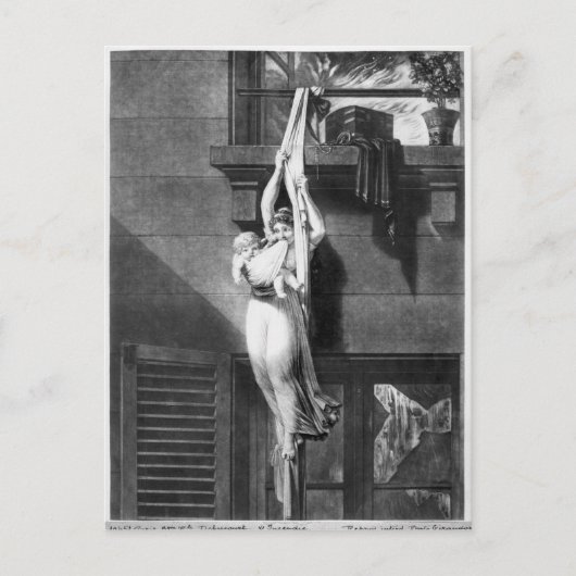 火災 ポストカード (正面)