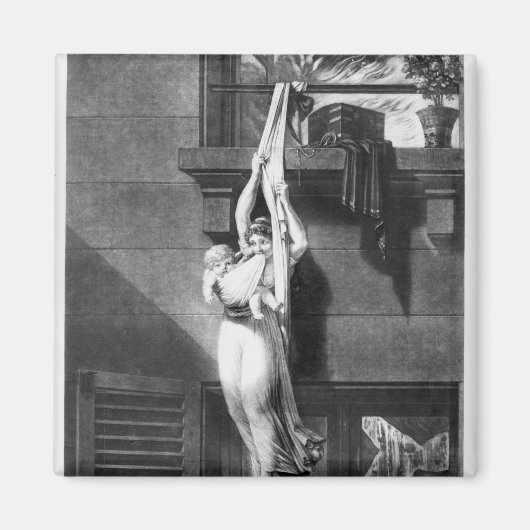 火災 マグネット (正面)