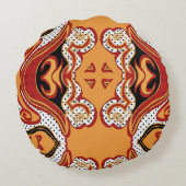 火災 ラウンドクッション (裏面)