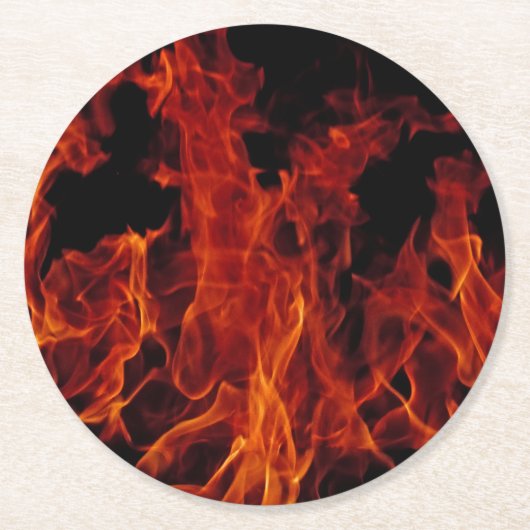 火災 ラウンドペーパーコースター (正面)
