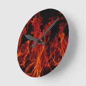 火災 ラウンド壁時計 (傾斜)