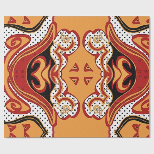 火災 ラッピングペーパー (フラット)