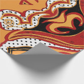 火災 ラッピングペーパー (角)