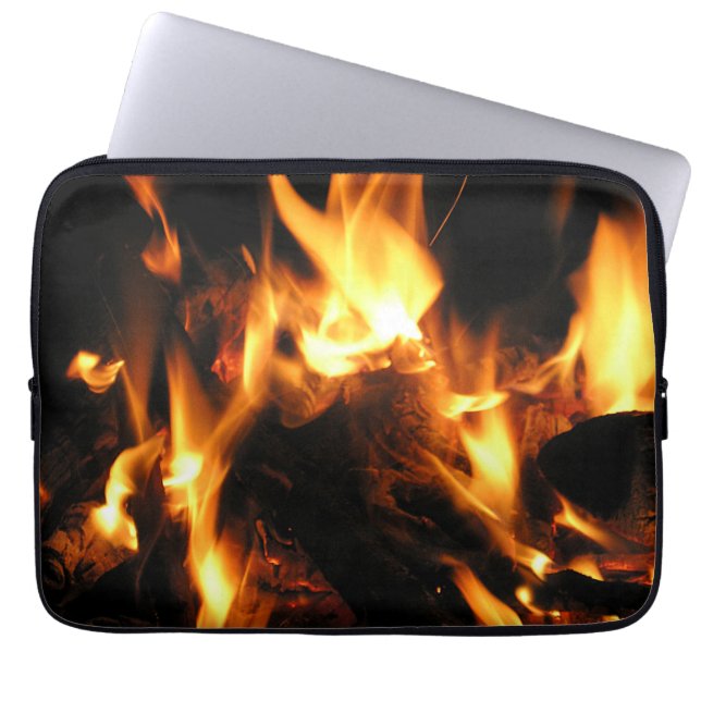 火災 ラップトップスリーブ (正面)