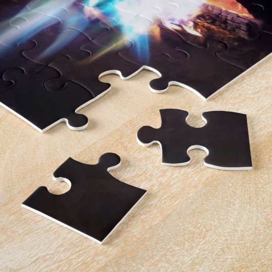 火災 |並べて表示  ジグソーパズル (側面)