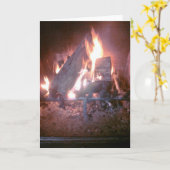 火災(内空白の部) カード (黄色い花)