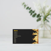 火災 名刺 (スタンド正面)