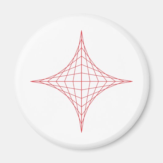 火災(赤) マグネット (正面)