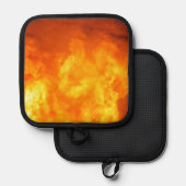 火災 鍋敷き (正面/裏面)