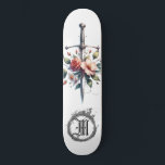*~*火災AP88中世の剣フローラフローラ スケートボード<br><div class="desc">（検索コードAP88類似の項目を見つけるために）簡単に他のZazzle製品に転送。白い背景ピンクとバラ色のスケートボード花と中世の剣ドラゴンレイヤー花/フローラ要素と火/炎/炎と文字のリングや輪とドラゴンレイヤーあなたの名前のためのイニシャルモノグラム – ま保たは編集または削除文字の一つの文字である。中世の人気があるSWORDや花など、あらゆるモノを愛する人のための神話ファンタジーゴシックのトレンドデザイン。スケートボーダーとドラゴン芸術的ス層のためのエキサイティングなクリエイティブ詳細デザイン。* *力強く強化された花と輪/炎のリングや輪/火とイニシャル。素晴らしSKATEBOARDING MOM，姉妹，娘，ガールフレンド10代のガールまたは息子パパ/父親/パパパパ・パパ，ボーイフレンドまた若い娘の息子すごい男または女の子の男ユニーク男または女の子の男または女の子の男性は卒業誕生日または母の日の贈り物をを素晴らし。***私の名前はアンナ・ローザで、2001年以来、霊気ヒーリングエネルギーと私のエネルギーヒーリングモダリティAurora Mistica (R)の両方をチャネリングする国際的に知られている遠隔遠隔遠隔的なエネルギー治療器である。私のすべてのデザインと製品は、甘い穏やかなヒーリングエネルギーでリモートで精力的に強化されている。良いバイブ楽しむス：)より多くの癒しのエネルギーのバイブが私のリモートの距離の癒しのサイトを訪問する素晴らし: http://www.reikiwithtrust.com http://auroramisticadistancehealing.com. http://facebook.com/annarosaeverythingenergy免責条項：私が距離のヒーラーとして行うことは、医療や心理的なサービスの代替ではなく、賛辞であると意図されている。あなたの不均衡と苦情のための健康または心理的なプロフェッショナルを参照しなさい。</div>